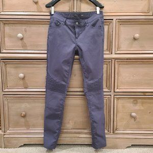 Prana Brenna gray moto pant size 10